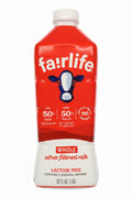 Fair life whole milk 52floz