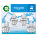 Air Wick Plug-in Scented Oil Air Freshener Refills - Fresh Linen - 4pk