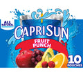 Capri Sun Fruit Punch Juice Boxes - 10pk/6 fl oz Pouches