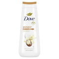 Dove Pamper Body Wash - Shea Butter &amp; Vanilla 24hr Lotion-Soft Skin - 20 fl oz: Paraben-Free, Vegan, Normal, Dry Skin