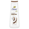 Dove Restore Body Wash - Coconut & Cocoa Butter 24hr Lotion-Soft Skin - 20oz: Ideal for Oily, Dry, Mature Skin, Vegan