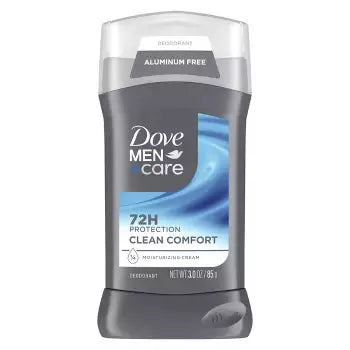 Dove Men+Care Antiperspirant Deodorant Stick for Men Clean Comfort with Moisturizing Cream, 2.7 oz