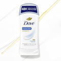 Dove Original Clean All Day Underarm Sweat & Odor Protection Antiperspirant Deodorant, 2.6 oz