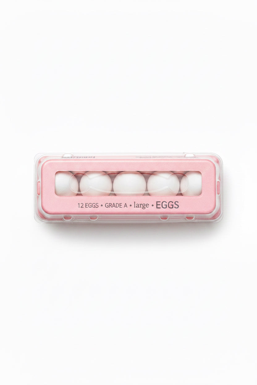 1 Dozen Large white eggs