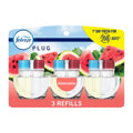 Febreze Plug Triple Refill Air Freshener Sweet Watermelon Vine - 3ct: Electric, Oil, Disposable, 2.63 Oz