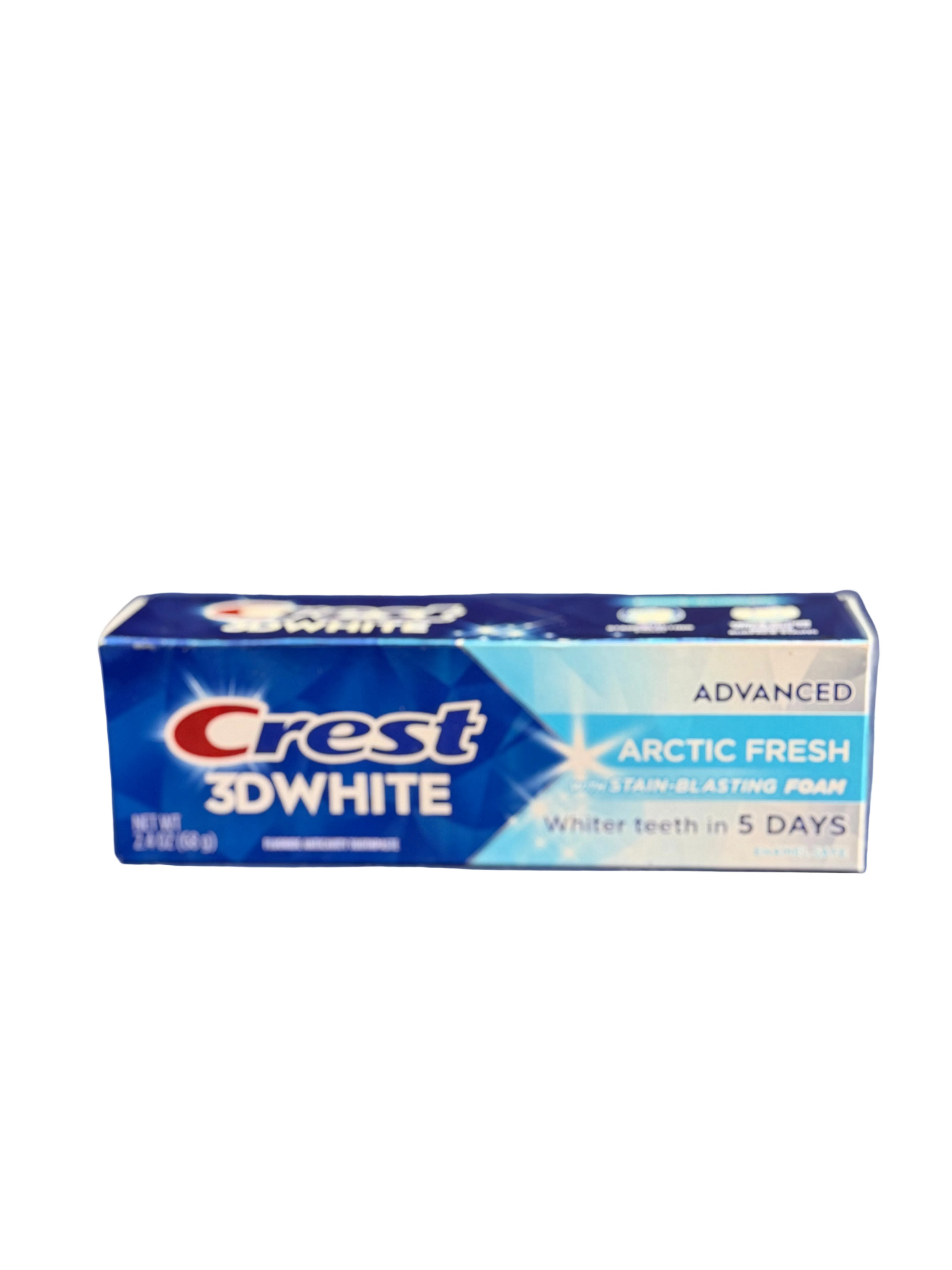 Crest Toothpaste, 3D White Advanced Arctic Fresh Whitening Toothpaste, 2.4 oz
