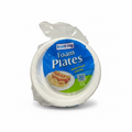 True living soak through and sturdy 9”Foam Plates 30ct