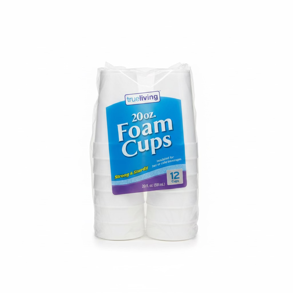 20oz Foam cups 12ct