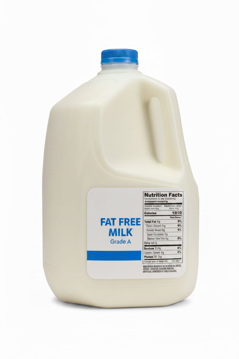 Fat-Free Milk, Gallon, 128 fl oz