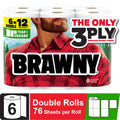 Brawny Paper Towels – Double Rolls, Pick-A-Sheet