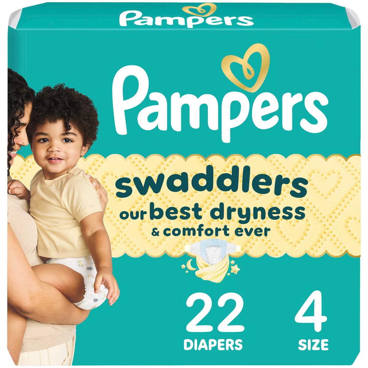 Pampers Swaddlers Sensitive Disposable Diapers - Size 4 - 22ct